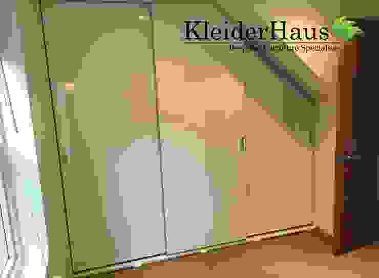 Fitted Sloping Ceiling Sliding Door Wardrobe By Kleiderhaus Ltd
