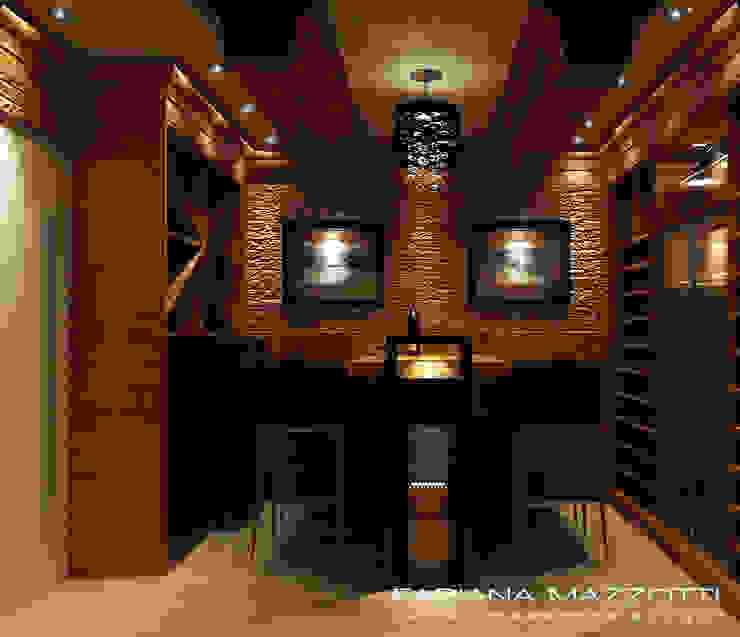 Adega em Gramado Fabiana Mazzotti Arquitetura e Interiores Adegas r&uacute;sticas adega,,decor,,gramado,,serra