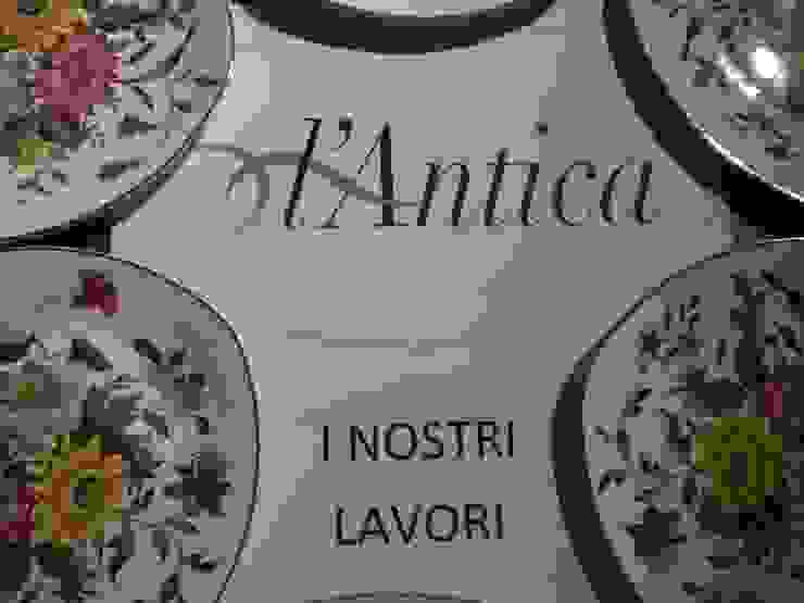 Baita L'Antica s.a.s. Moderne Wohnzimmer