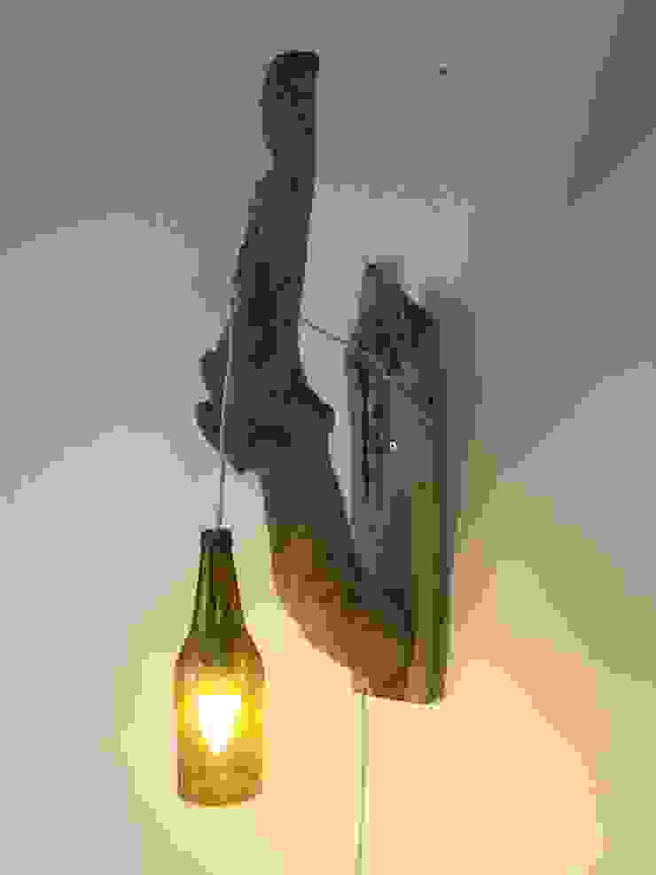 Wandlampe Aus Treibholz Und Glasflasche Homify