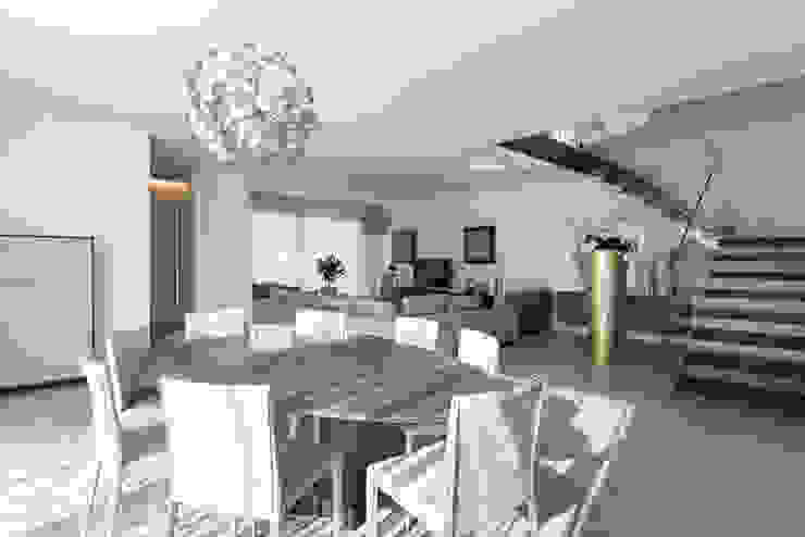 AGA Studio Salones de estilo moderno