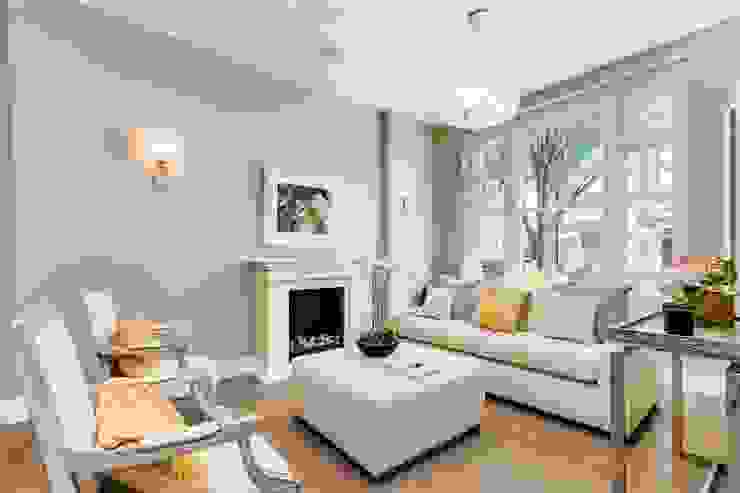 Perrymead Street, SW6 APT Renovation Ltd Modern Living Room house extension,house renovation
