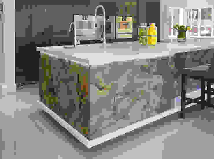 Mulberry The Wood Works Dapur Modern Beton Grey
