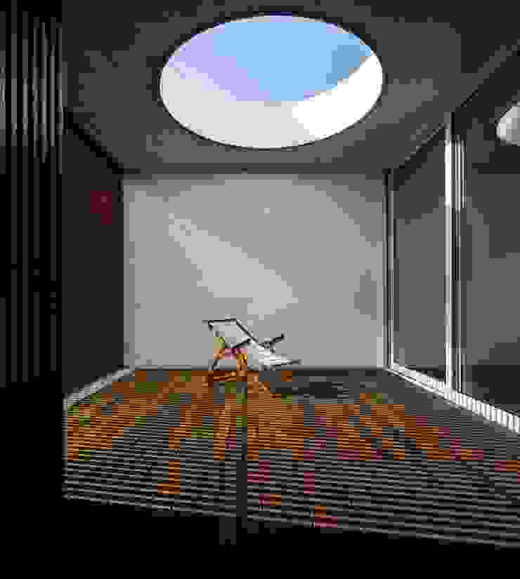 Contaminar Casal Claros Varandas, marquises e terraços escandinavos por CONTAMINAR Escandinavo