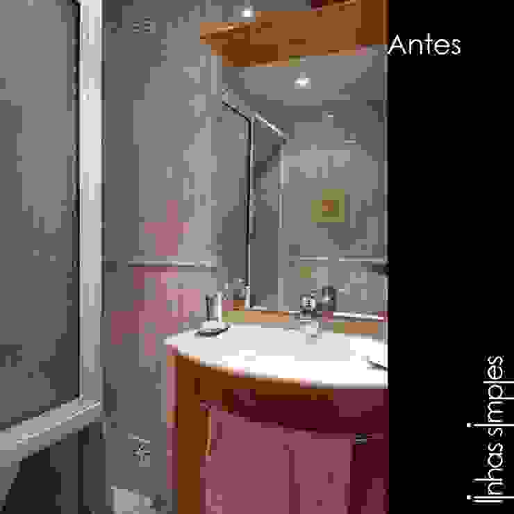 모던스타일 욕실 by Linhas Simples 모던 타일