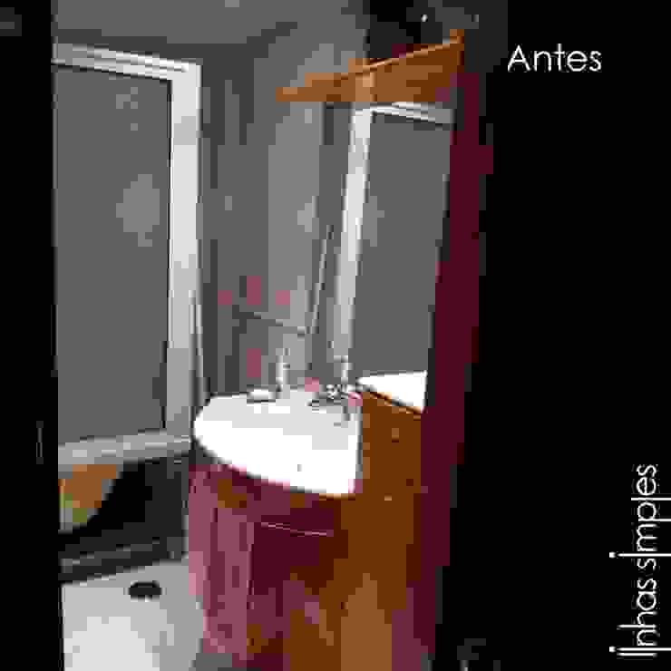 모던스타일 욕실 by Linhas Simples 모던 타일