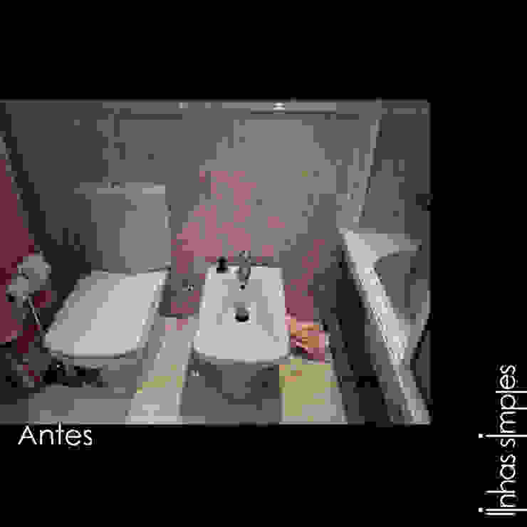 모던스타일 욕실 by Linhas Simples 모던 타일