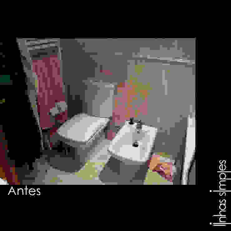 모던스타일 욕실 by Linhas Simples 모던 타일