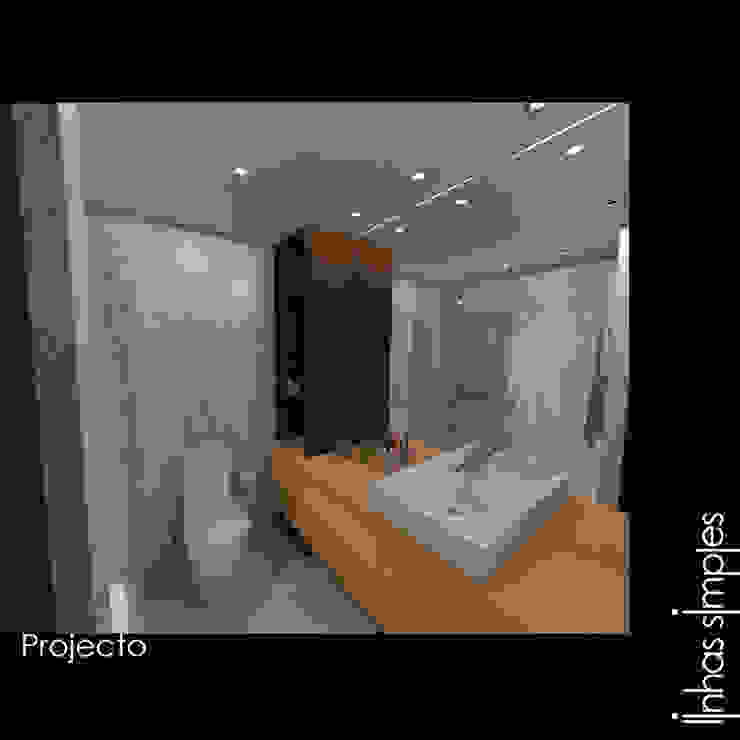 모던스타일 욕실 by Linhas Simples 모던 돌