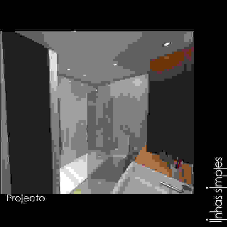 모던스타일 욕실 by Linhas Simples 모던 돌