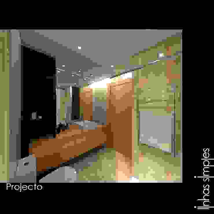 모던스타일 욕실 by Linhas Simples 모던 돌