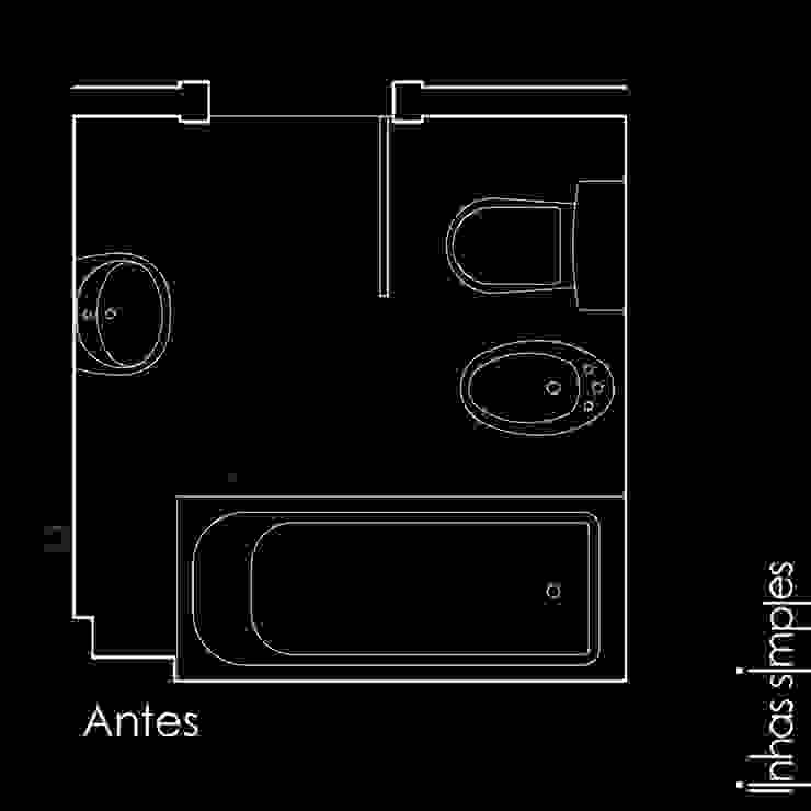 Linhas Simples의 현대 , 모던   