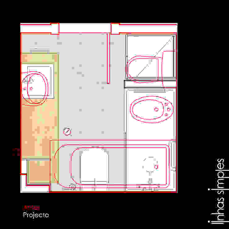 Linhas Simples의 현대 , 모던   