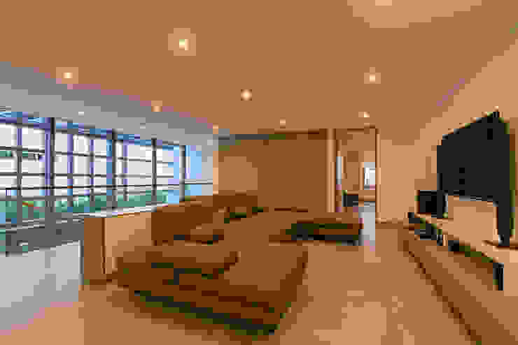 espacio NUEVE CERO UNO Modern style bedroom Wood Amber/Gold