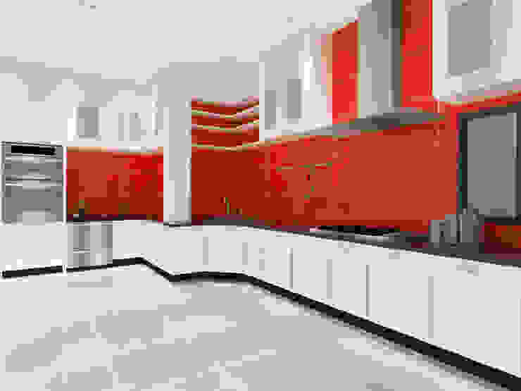 Kitchen 3D Design #1 homify ห้องครัว