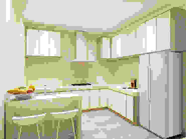 Kitchen 3D Design #5 homify ห้องครัว