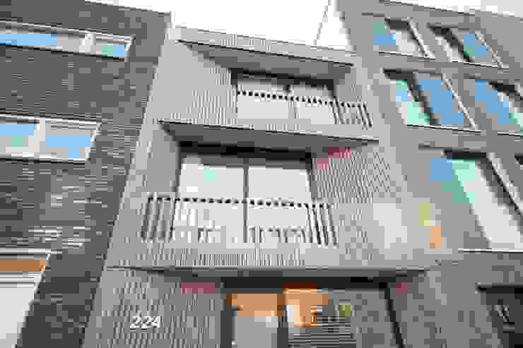 8A Architecten Moderne Häuser Holz Holznachbildung