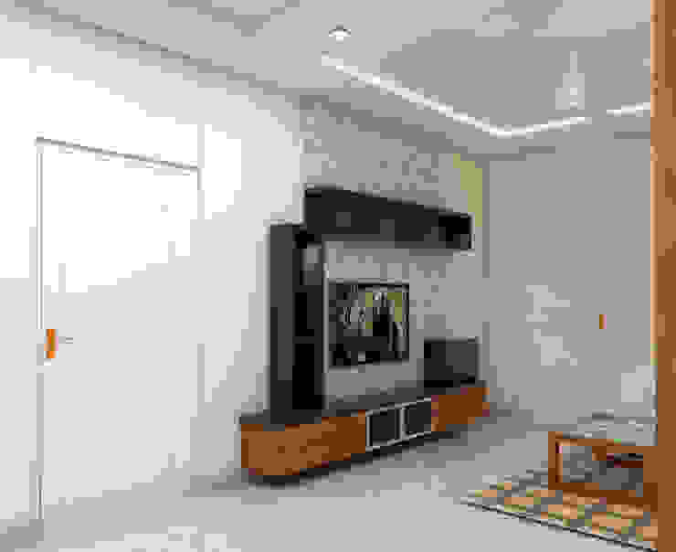 A modern Hyderabad home designed in 6.5 lakh rupees homify