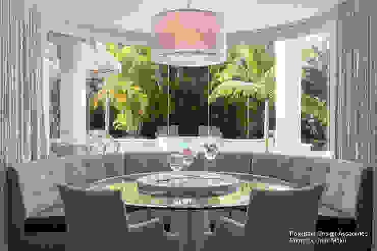 Pasquale Design | Tampa, FL, Chibi Moku Architectural Films Chibi Moku Architectural Films Nowoczesna jadalnia Kamień Przeźroczysty