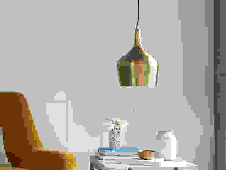 Foundry in Brass Loaf Moderne Wohnzimmer Beleuchtung