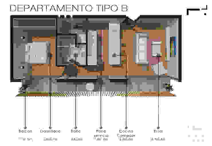 5 Planos De Departamentos Medianos | Homify