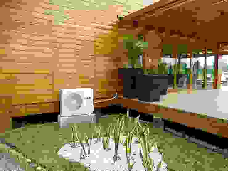 Casas y cabañas de Madera -GRUPO CONSTRUCTOR RIO DORADO (MRD-TADPYC) ห้องทำงาน/อ่านหนังสือ