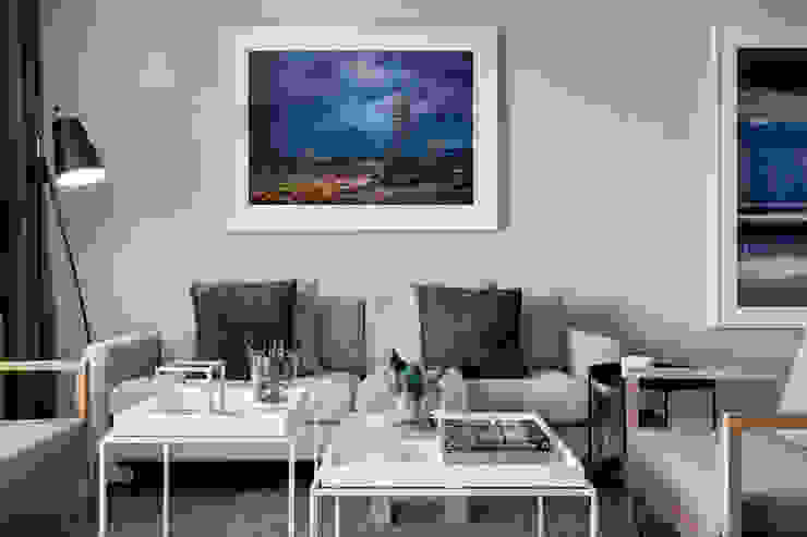 The V&A Marina & The Waterclub Apartments Project, MINC DESIGN STUDIO MINC DESIGN STUDIO Skandinavische Wohnzimmer
