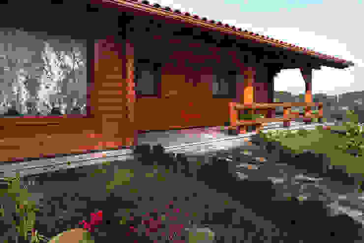 Casa no Sardoal, RUSTICASA RUSTICASA Holzhaus Massivholz Holznachbildung