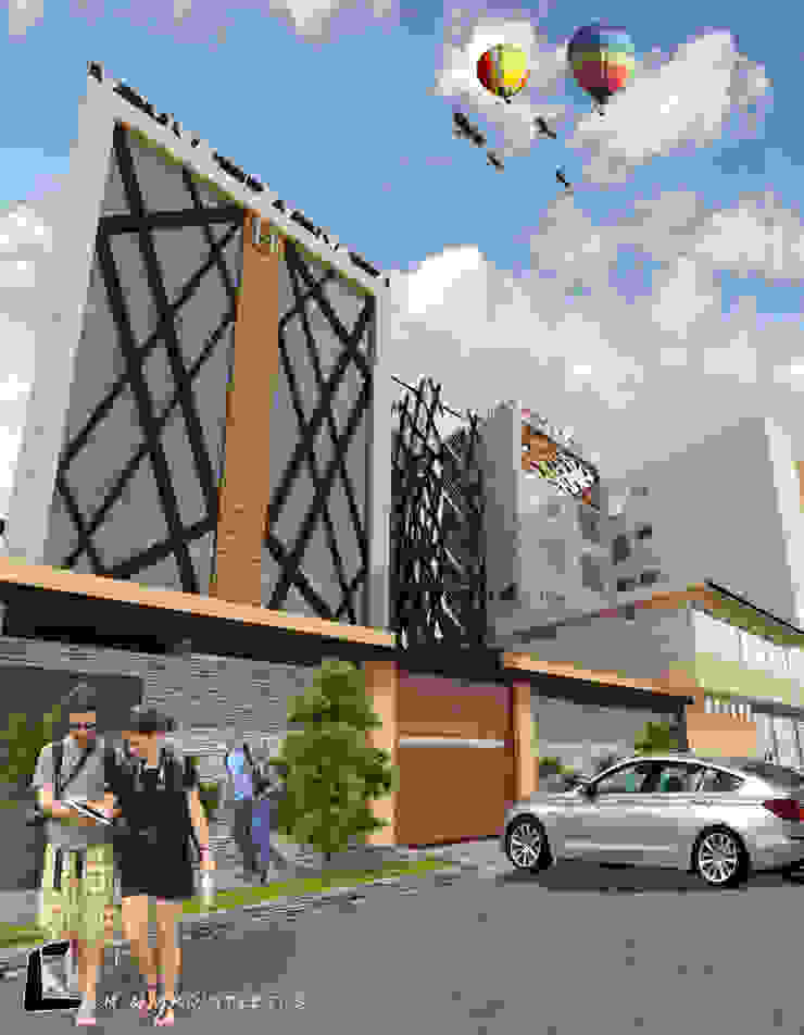 CN y Arquitectos Nowoczesne domy Beton