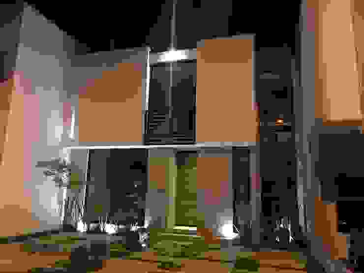 Alfagrama estudio Modern houses Bricks White