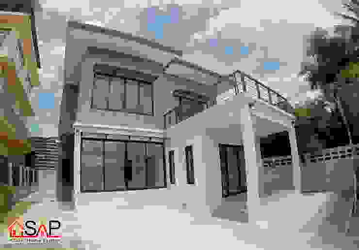 สร างบ านสวยได ใช เวลาไม เก น 6 เด อนก บบ านสองหล งน homify