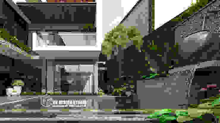 Biệt thự sân vườn, UK DESIGN STUDIO - KIẾN TRÚC UK UK DESIGN STUDIO - KIẾN TRÚC UK Rumah Modern