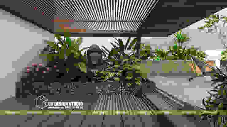 14 - Thiết kế nh&agrave; hướng t&acirc;y tr&aacute;nh nắng n&oacute;ng xanh m&aacute;t