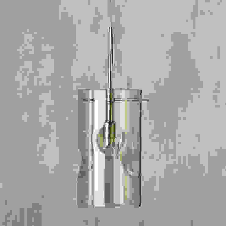 Monet 1 Light Champagne Tinted Glass Ceiling Pendant - Chrome Litecraft SoggiornoIlluminazione Vetro
