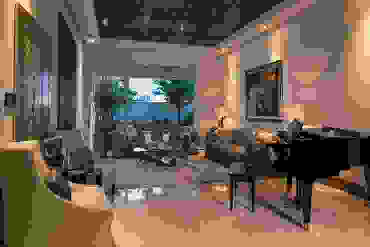 Rousseau Arquitectos غرفة المعيشة
