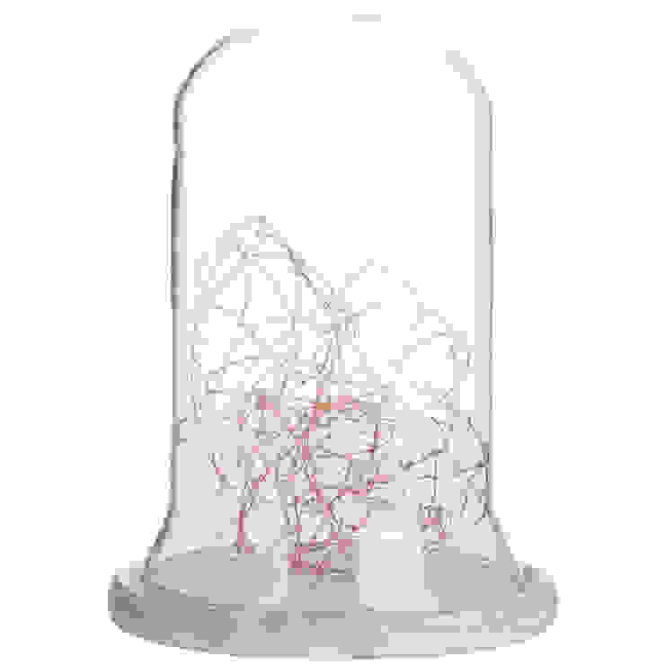 Bell Jar Table Lamp with LED Wire Lights - Glass Litecraft Living roomLighting Glass