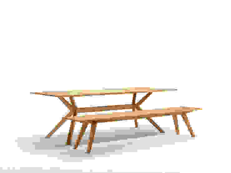 cibusX Tisch - Bank Kombination, Hildinger und Koch Hildinger und Koch Minimalistische Esszimmer Holz Esstisch,Tische