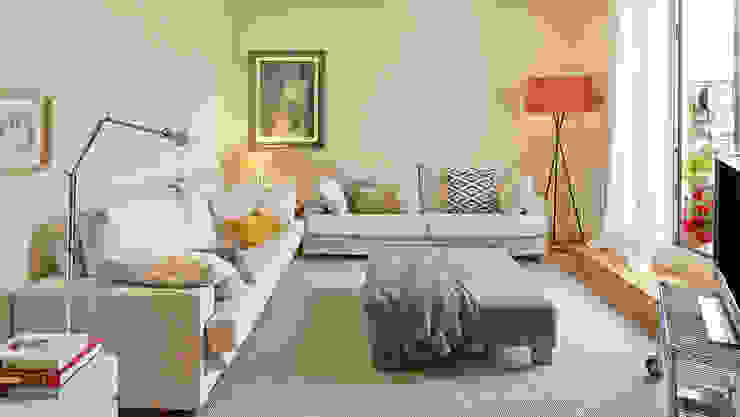 C. Sicilia, THE ROOM & CO interiorismo THE ROOM & CO interiorismo Nowoczesny salon