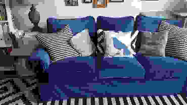 Replacement Slipcovers Ikea Ektorp Sofabed With Blue Velvet
