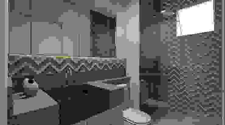 Projeto de Interiores Condomínio Talipo , Espaço AU Espaço AU Modern bathroom