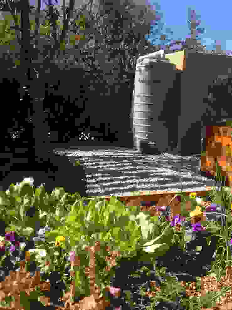 Rain Havesting Acton Gardens Industrial style garden
