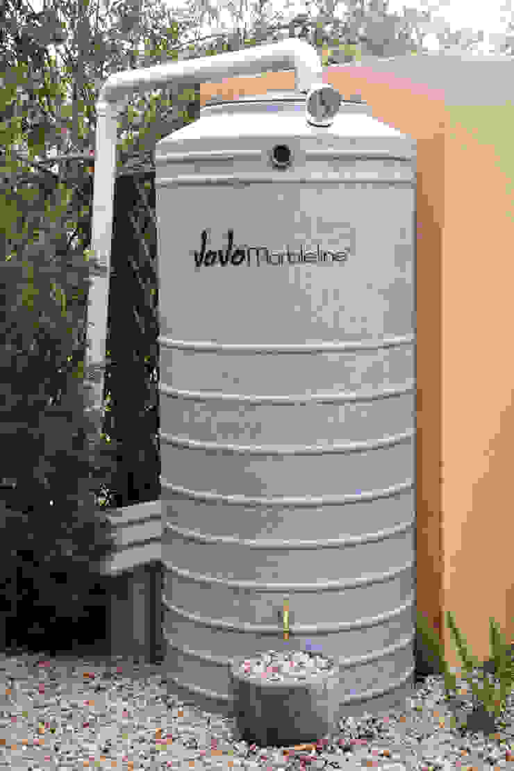 Rain Harvesting tank Acton Gardens Industrial style garden Plastic Grey