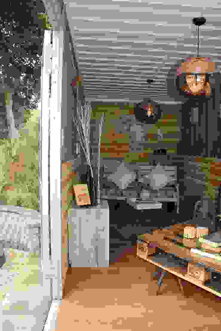 Container living space Acton Gardens Living room