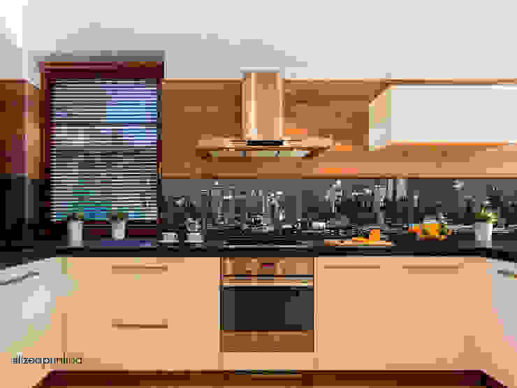 por lizea sas Moderno Alumínio/Zinco