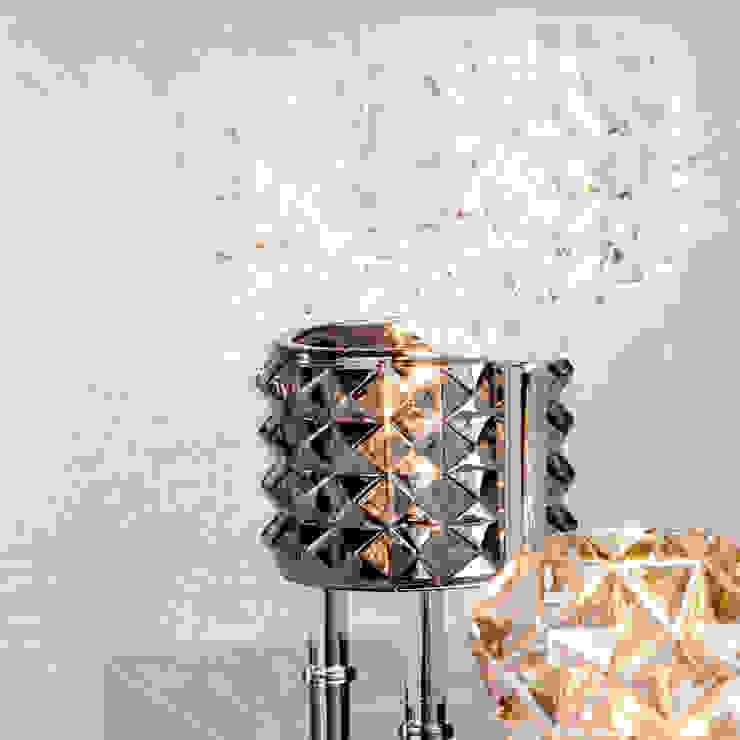 Gatsby 4 Light Glass Table Lamp - Chrome Litecraft Living roomLighting Glass