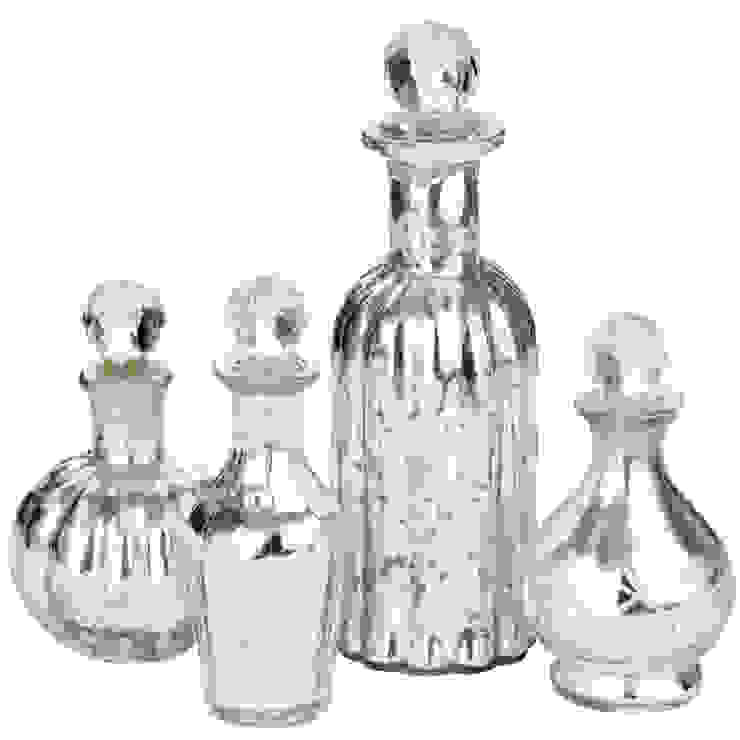 4 Light Decanter Style Cluster Table Lamps - Glass Litecraft Living roomLighting Glass