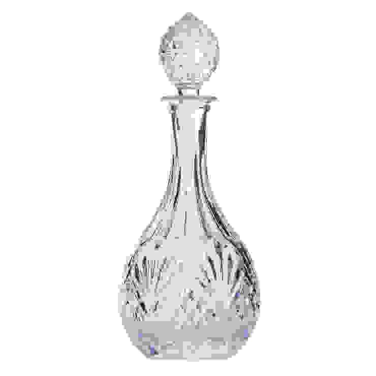 1 Light Round Vintage Decanter Table Lamp - Glass Litecraft Living roomLighting