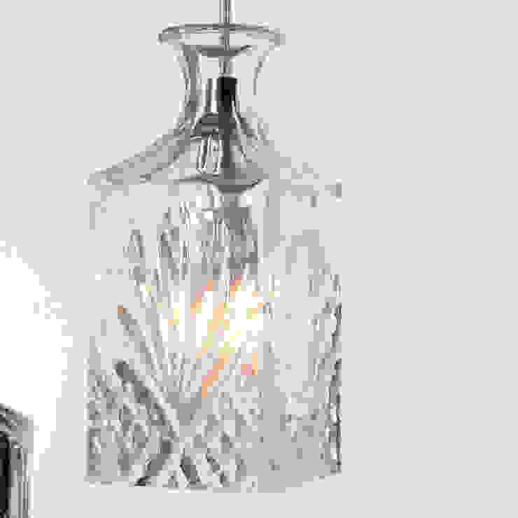Gatsby 3 Light Cluster Pendant Light With Glass Shades - Chrome Litecraft Living roomLighting