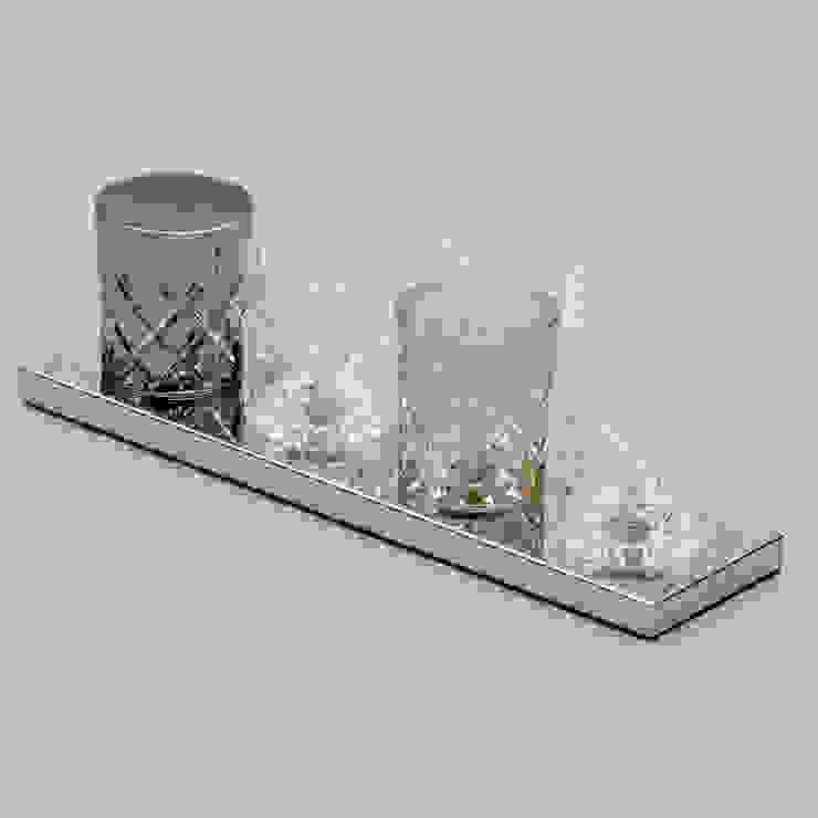 Gatsby Crystal Tumbler 4 Light Table Lamp - Glass and Chrome Litecraft Living roomLighting