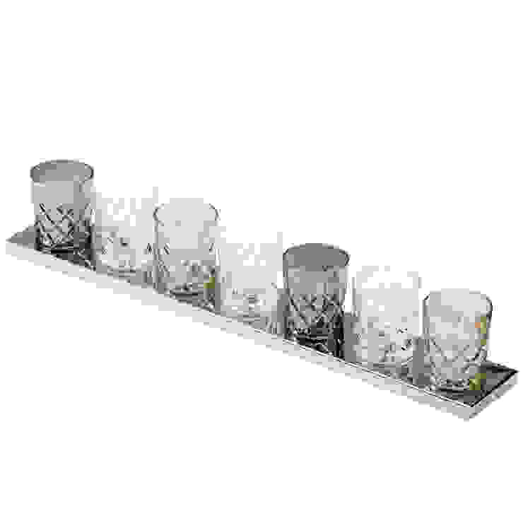 Gatsby Crystal Tumbler 7 Light Table Lamp - Glass and Chrome Litecraft Living roomLighting